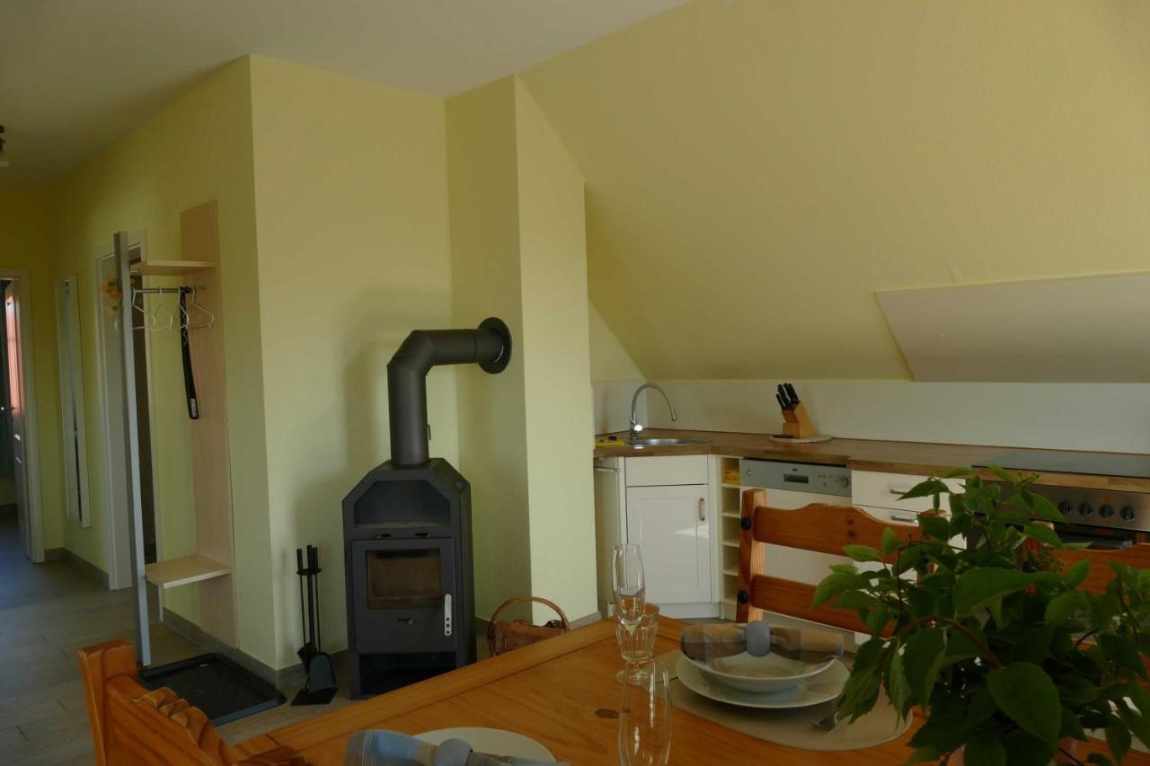Apartament Haus Am Deich Feriendomizil Mit Balkon Baabe Zewnętrze zdjęcie